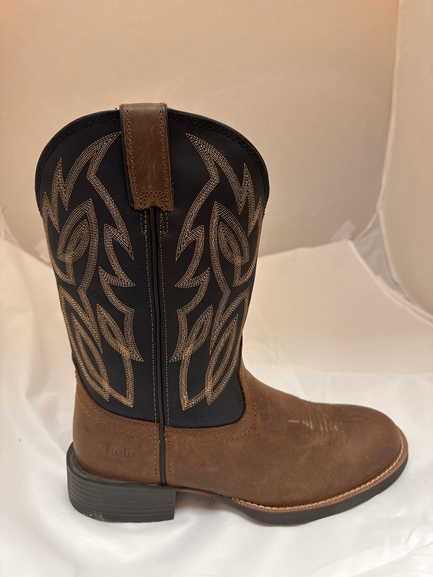 JUSTIN Rendon Pecan Cowhide SE7531