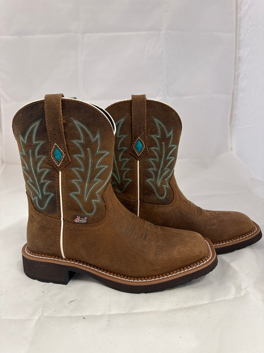 JUSTIN Ema Dark Tan Water Buffalo GY9539