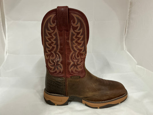 TONY LAMA Josey Mahogany Brown Water Buffalo TW7200